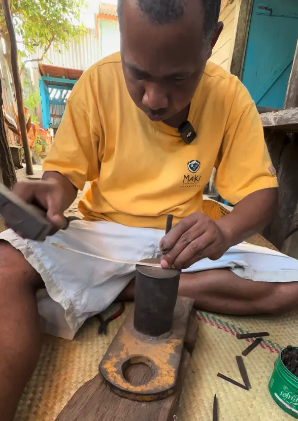Silver craft project